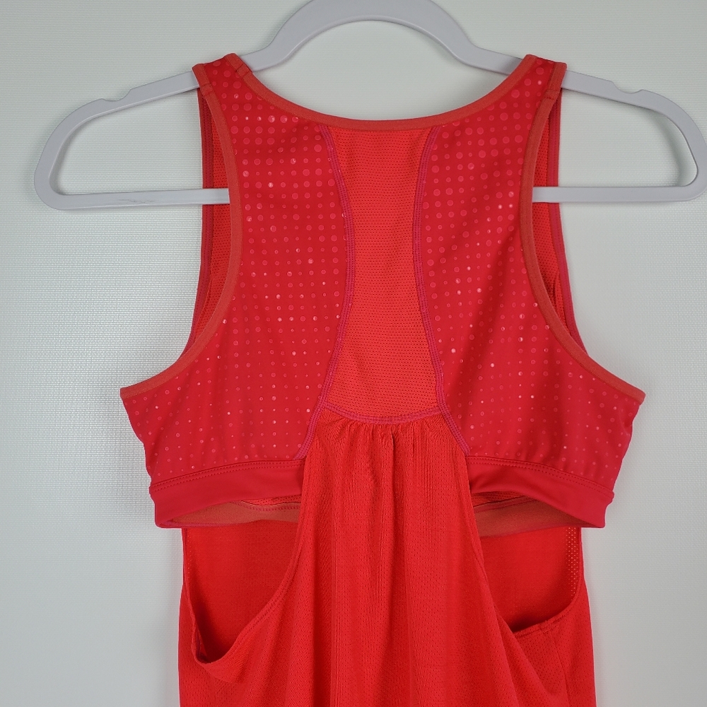 Athleta Yoga Sports Bra Mesh Tank EUC!